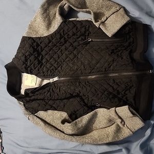 Zara Boys black and grey jacket with pockets